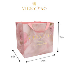Load image into Gallery viewer, VICKY YAO FRAGRANCE - Best Selling Natural Touch Super Large 12cm Pearl White Damask Rose &amp; Luxury Fragrance Gift Box 50ml