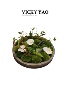 VICKY YAO Moss Art - Exclusive Design Preserved Moss Art