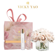 將圖片載入圖庫檢視器 VICKY YAO FRAGRANCE - Natural Touch Pearl White Floral Art &amp; Luxury Fragrance 50ml