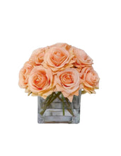 Laden Sie das Bild in den Galerie-Viewer, VICKY YAO x Kogan - Best Selling Real Touch Orange Alice Rose Floral Art &amp; Luxury Fragrance 50ml