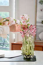画像をギャラリービューアに読み込む, VICKY YAO Table Decor - Exclusive Design Gradient Crystal Art Luxury Vase