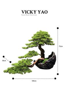 VICKY YAO Faux Bonsai - Exclusive Limited Deluxe Faux Bonsai Art & Bonsai Spray 50ml