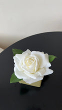 Laden Sie das Bild in den Galerie-Viewer, VICKY YAO x Kogan - Natural Touch Super Large 12cm Fuchsia Pearl White Damask Rose &amp; Luxury Fragrance Gift Box 50ml