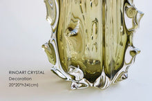 將圖片載入圖庫檢視器 VICKY YAO Table Decor - Exclusive Design Gradient Crystal Art Luxury Vase