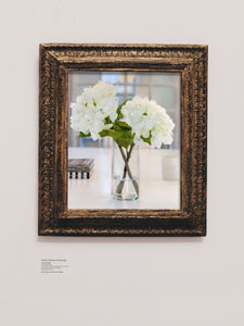 Vicky Yao Faux Floral - Artificial White Hydrangea Arrangement In Vase