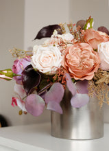 將圖片載入圖庫檢視器 VICKY YAO Faux Floral - Exclusive Design French Elegant Orange Faux Rose Arrangement