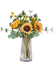 Vicky Yao Faux Floral - Exclusive Design Handmade Faux Sunflower Arrangement