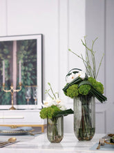 將圖片載入圖庫檢視器 VICKY YAO Faux Floral - Exclusive Design Luxury Long Green Artificial Flower Arrangement