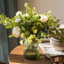 Laden Sie das Bild in den Galerie-Viewer, Vicky Yao Faux Floral - Exclusive Design Green Spring Artificial Flower Arrangement