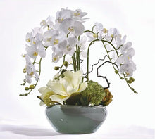 Load image into Gallery viewer, Vicky Yao Faux Floral - Exclusive Design Luxury Real Touch Artificial Orchid Arrangement In Pot