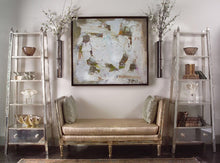 將圖片載入圖庫檢視器 Vicky Yao Luxury Furniture- Mirrored trapezoid bookcase - Vicky Yao Home Decor SEO