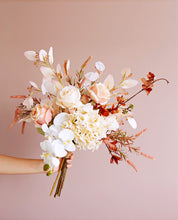 Laden Sie das Bild in den Galerie-Viewer, Vicky Yao Wedding Flower - Exclusive Design Luxury Orchid Rose Artificial Wedding Bridal 3 Set Boutique