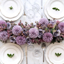 Load image into Gallery viewer, Vicky Yao Faux Floral - Exclusive Design Purple Table Decoration And Artificial Flower Art