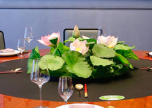 Load image into Gallery viewer, VICKY YAO Faux Floral - Handmade Oriental Aesthetic Artificial Lotus Flower Arrangement
