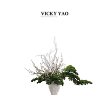 画像をギャラリービューアに読み込む, VICKY YAO Faux Plant - Exclusive Design Hotel Landscape Project Artificial Bonsais Flowers Arrangement