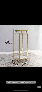 Vicky Yao Luxury Furniture - Exclusive Design Luxurious Marble Three-Piece Flower Pot Stand /Display Stand