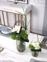 Load image into Gallery viewer, VICKY YAO Faux Floral - Exclusive Design Luxury Long Green Artificial Flower Arrangement