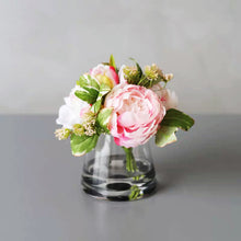 將圖片載入圖庫檢視器 Vicky Yao Faux Floral -Exclusive Design Gorgeous Artificial Peony Flower Arrangement