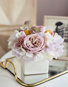 VICKY YAO FRAGRANCE - Love & Dream Series Hydrangea Floral Art & Luxury Fragrance Gift Box