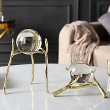 Load image into Gallery viewer, Vicky Yao Table Decor - A pair of luxury crystal ball decorations