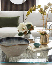 將圖片載入圖庫檢視器 Vicky Yao Faux Floral - Luxury Artificial Magnolia Arrangement in Mable Vase