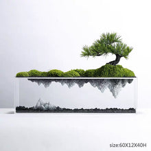 將圖片載入圖庫檢視器 VICKY YAO Faux Plant - Exclusive Design Artificial Bonsai With a Fairyland Like Reflection In Water