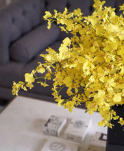 Load image into Gallery viewer, Vicky Yao Faux Floral - Golden Oncidium Floral Arrangement - Vicky Yao Home Decor SEO