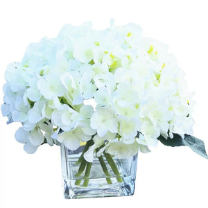 Vicky Yao Faux Floral - Best Seller Real Touch Artificial Hydrangea Flower Arrangement