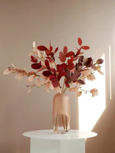 画像をギャラリービューアに読み込む, Vicky Yao Faux Floral- Colorful Eucalyptus With Vase - Vicky Yao Home Decor SEO