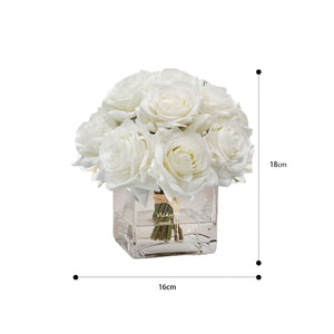 VICKY YAO Design Aesthetic- Best Seller Luxury Natural Touch Faux Rose Gift Box