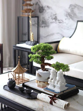 將圖片載入圖庫檢視器 VICKY YAO Faux Plant - Exclusive Design Luxury Faux Green Bonsai Art