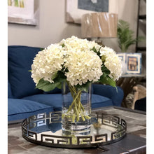 將圖片載入圖庫檢視器 VICKY YAO Faux Floral - Hydrangeas Floral Arrangement in Vase