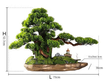 Laden Sie das Bild in den Galerie-Viewer, VICKY YAO Faux Bonsai- Exclusive Design Artificial Landscape Bonsai Gift For Him