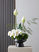 Load image into Gallery viewer, VICKY YAO Faux Floral - Exclusively Design Natural Artificial Lotus Art Flower Arrangement