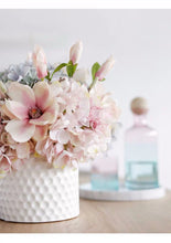 Laden Sie das Bild in den Galerie-Viewer, Vicky Yao FauxFloral - Hydrangea Magnolia Pink White Ceramic Vase - Vicky Yao Home Decor SEO
