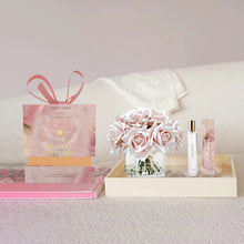 画像をギャラリービューアに読み込む, VICKY YAO FRAGRANCE - Real Touch Morandi Creamy Rose Floral Art &amp; Luxury Fragrance 50ml