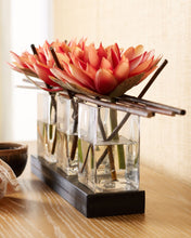 画像をギャラリービューアに読み込む, Vicky Yao Faux Floral - Exclusive Design Artificial Lotus/Water Lily Flower Arrangement
