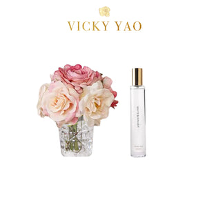 VICKY YAO FRAGRANCE- Love & Dream Series BabyPink & Luxury Fragrance Gift Box 50ml