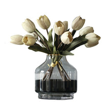 Load image into Gallery viewer, Vicky Yao Faux Floral - Real Touch Artificial Tulip With Melancholy Feature Arrangement