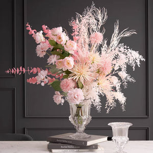 VICKY YAO Faux Floral - Pink Fantasy Artificial Flower Arrangement