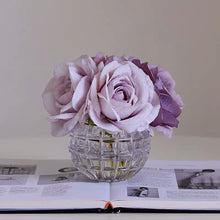 Load image into Gallery viewer, VICKY YAO FRAGRANCE - Cute Violet Faux Rose Art &amp; Luxury Fragrance 50ml