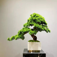 Laden Sie das Bild in den Galerie-Viewer, VICKY YAO Faux Plant - Exclusive Luxury Faux Bonsai Arrangement With Marble Pot