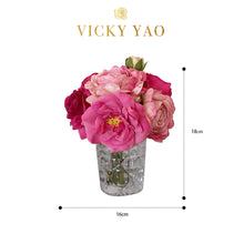 Laden Sie das Bild in den Galerie-Viewer, VICKY YAO FRAGRANCE - Love &amp; Dream Series Fuchsia &amp; Luxury Fragrance Gift Box 50ml