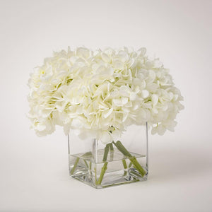 VICKY YAO Faux Floral - Best Seller Real Touch Artificial Hydrangea Flower Arrangement