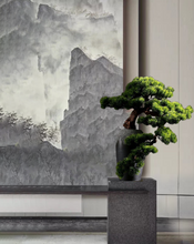 画像をギャラリービューアに読み込む, VICKY YAO Faux Bonsai - Exclusive Design Natural Artificial Bonsai Arrangement 60cm H Gift For Him