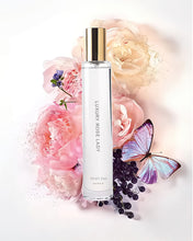 Load image into Gallery viewer, VICKY YAO FRAGRANCE - Real Touch Purple Gray Rose Floral Art &amp; Luxury Fragrance 50ml
