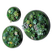 Load image into Gallery viewer, Vicky Yao Wall Decor - Circular Artificial Plant Wall Decor