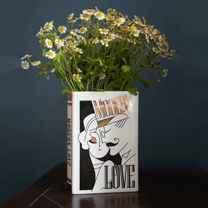 Vicky Yao Table Decor - Creative Products Vase For Book Lovers