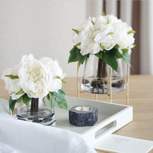 Load image into Gallery viewer, VICKY YAO Faux Floral -Exclusive Design Gorgeous Artificial Peony Flower Arrangement