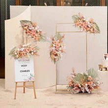 Load image into Gallery viewer, Vicky Yao Wedding Flower - Exclusive Design Decoration Wedding Orange Series Faux Floral Arrangement